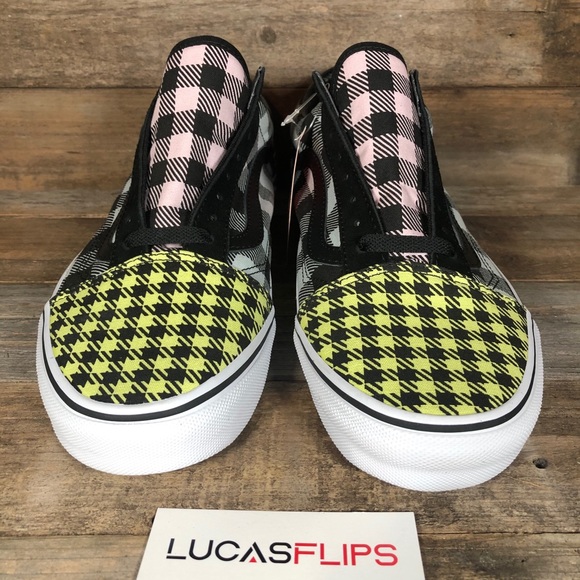 NEW Vans Old Skool What The Buffalo Pastel Plaid - Picture 2 of 6